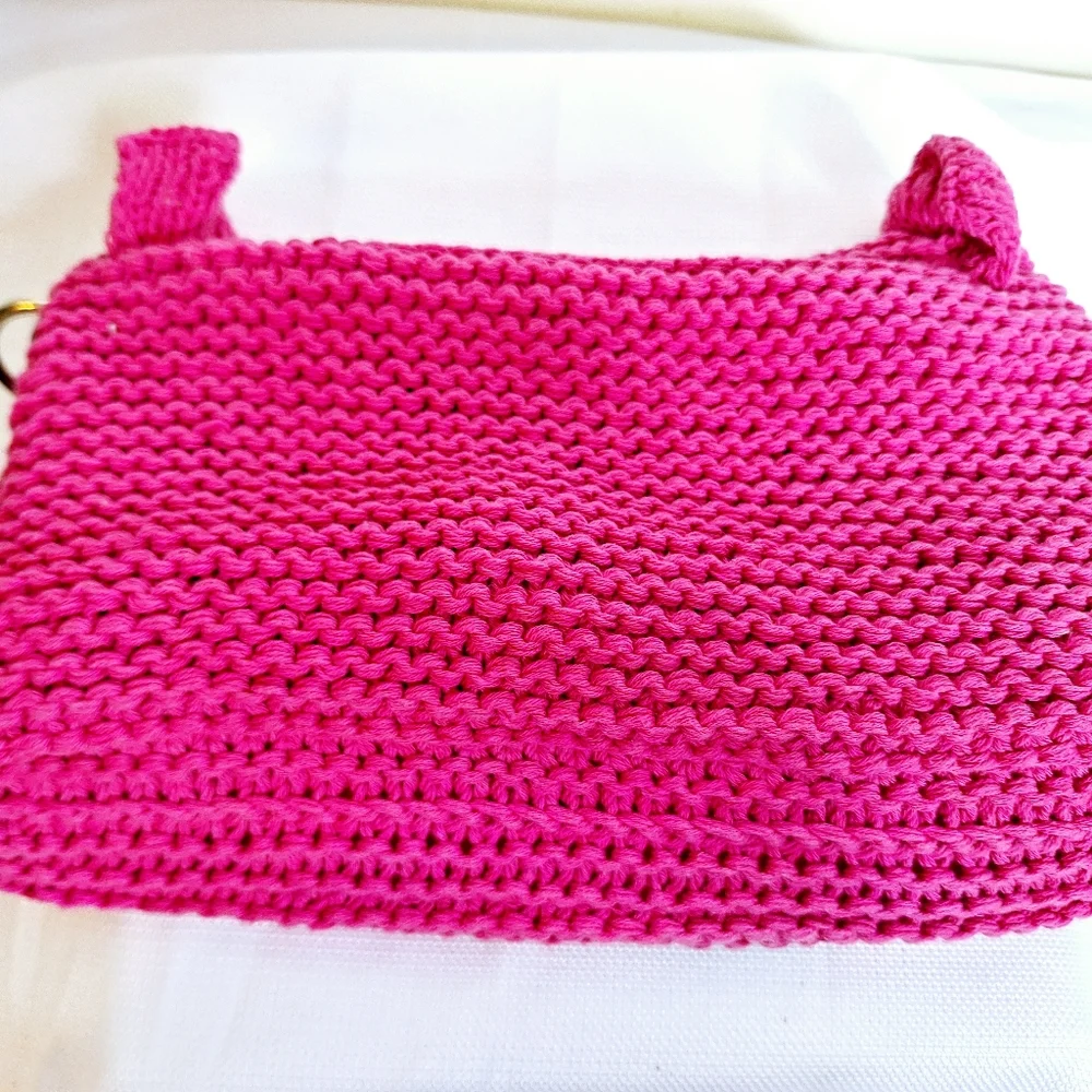 NWT Murval Paris brand " The Pearl One Knit Two" bohemian core bag. - Picture 2 of 11